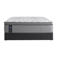 Sealy Starling Soft Pillow-Top Mattress + Box Spring