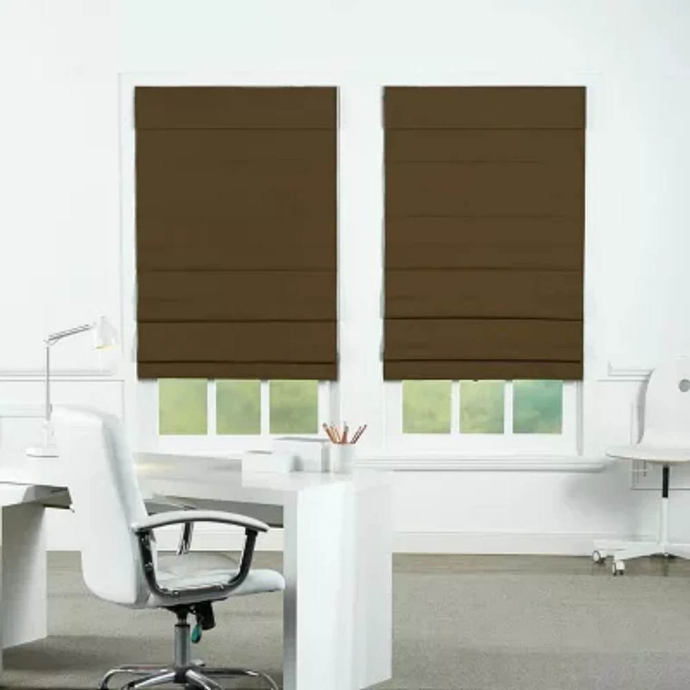 Insulating Energy Saving Cordless Blackout Roman Shades