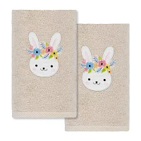 Linum Home Textiles Bee Dance Embroidered 2-pc. Hand Towels