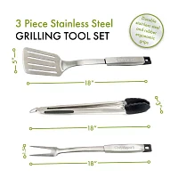 Cuisinart Outdoors Professional 3-pc. Grilling Set