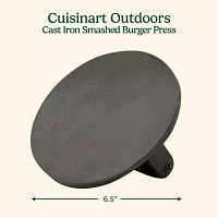 Cuisinart Outdoors Cast Iron Hamburger Press