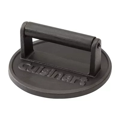 Cuisinart Outdoors Cast Iron Hamburger Press