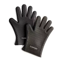 Cuisinart Outdoors Heat Resistant Silicone Grilling Gloves