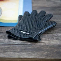 Cuisinart Outdoors Heat Resistant Silicone Grilling Gloves