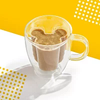 Joyjolt Mickey Mouse 3D 2-pc. Cappuccino Cup