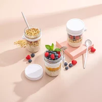 Joyjolt Overnight Oats Container 3-pc. Food Container