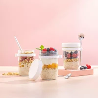 Joyjolt Overnight Oats Container 3-pc. Food Container