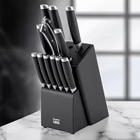 BergHOFF Leo Graphite Stainless Steel 13-pc. Knife Block Set