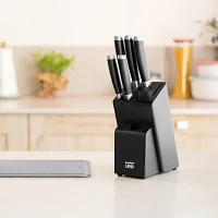 BergHOFF Leo Graphite Stainless Steel 6-pc. Knife Block Set