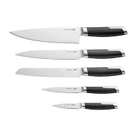 BergHOFF Leo Graphite Stainless Steel 6-pc. Knife Block Set