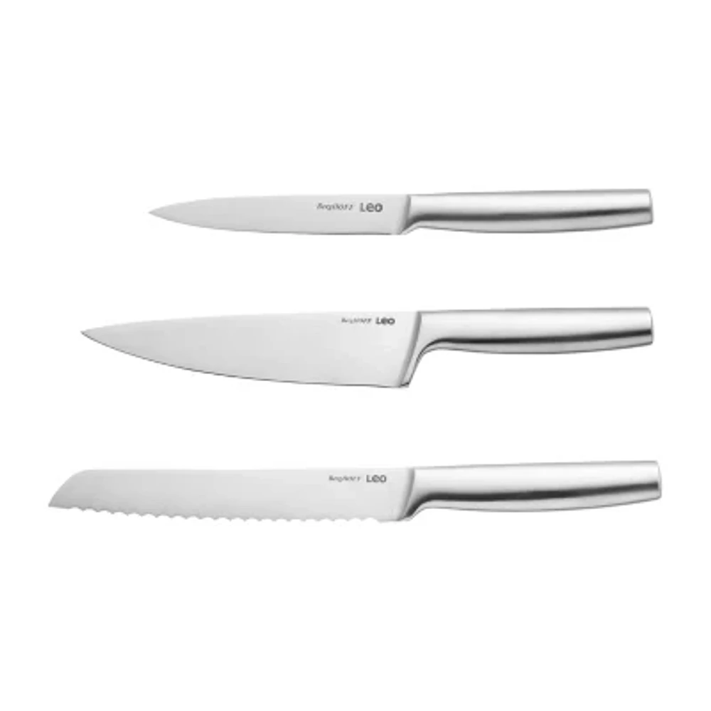 BergHOFF Leo Legacy Stainless Steel Classic 3-pc. Knife Set