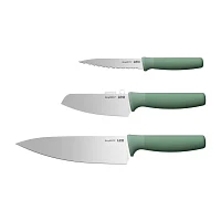 BergHOFF Leo Forest Stainless Steel 3-pc. Specialty Knife Set