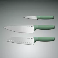 BergHOFF Leo Forest Stainless Steel 3-pc. Advanced Knife Set