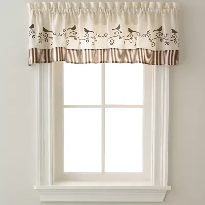 CHF Birds Rod Pocket Valances