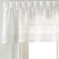 CHF Crochet Rod Pocket Tailored Valance