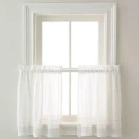 CHF 2-pc. Rod Pocket Window Tier