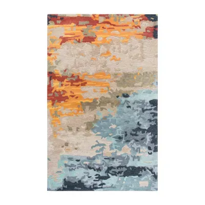 Rizzy Home Mod Collection Angela Abstract Rectangular Rugs