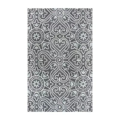 Rizzy Home Opulent Collection Maya Medallion Rectangular Rugs