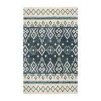 Rizzy Home Opulent Collection Navaeh Diamond Rectangular Rugs