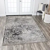 Rizzy Home Panache Collection Juliet Scroll Rectangular Rugs