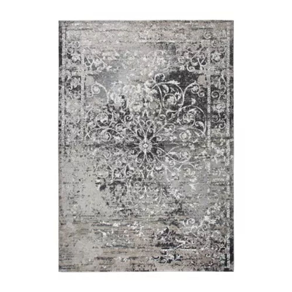 Rizzy Home Panache Collection Juliet Scroll Rectangular Rugs