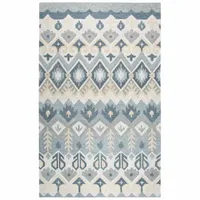 Rizzy Home Resonant Collection Lena Geometric Rectangular Rugs