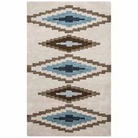 Rizzy Home Tumble Weed Loft Collection Elliana Diamond Rectangular Rugs