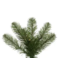  5.5' Prelit Pencil Pine Artificial Christmas Tree