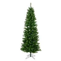 6.5' Prelit Slim Artificial Christmas Tree