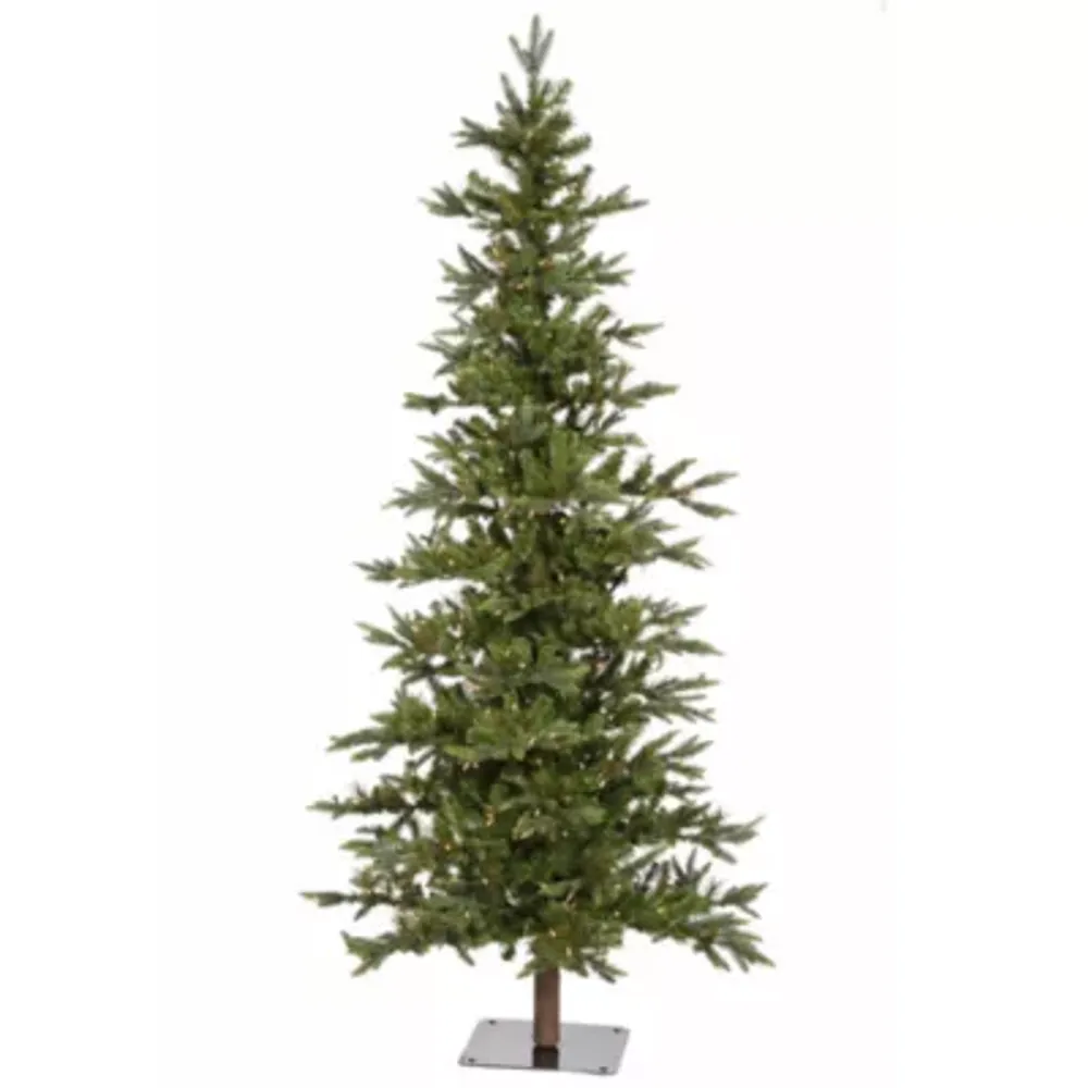 6' Prelit Shawnee Fir Alpine Artificial Christmas Tree