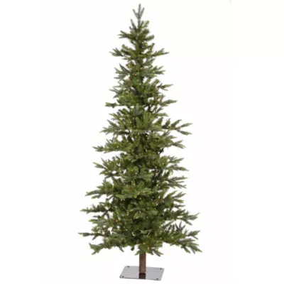 6' Prelit Shawnee Fir Alpine Artificial Christmas Tree