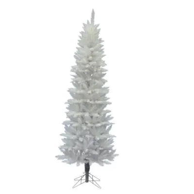 5' Sparkle White Pencil Spruce Artificial Christmas Tree