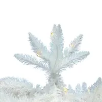 5' Sparkle White Spruce Pencil Artificial Christmas Tree