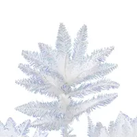  6.5' Sparkle White Spruce Artificial Christmas Tree