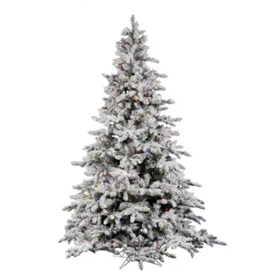 Vickerman 6 1/2 Foot Flocked Christmas Tree