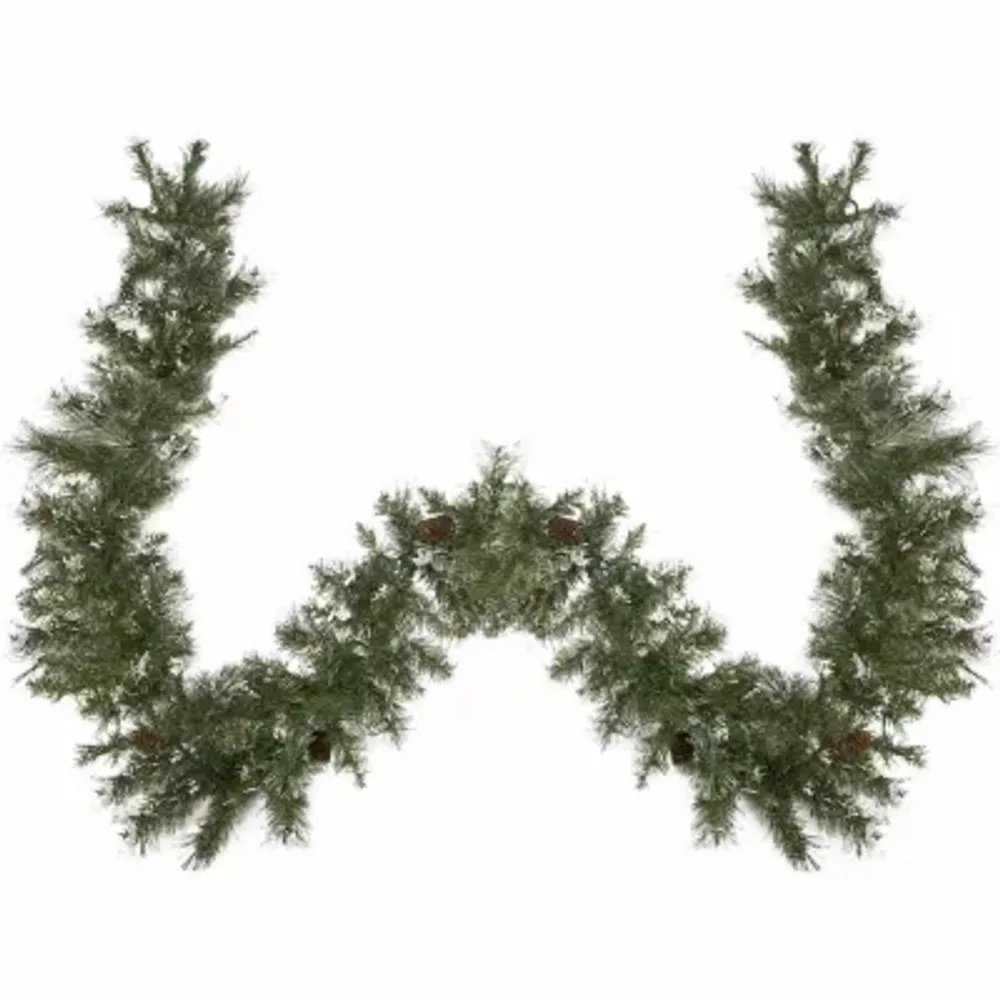 9' x 10'' Snow Mountain Pine Artificial Christmas Garland - Unlit
