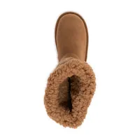 Muk Luks Womens Alyx Flat Heel Booties