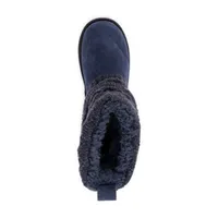 Muk Luks Womens Laurel Flat Heel Booties