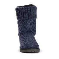 Muk Luks Womens Janet Flat Heel Dress Boots