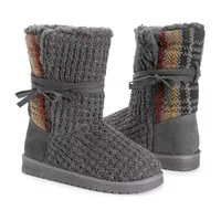 Muk Luks Womens Clementine Flat Heel Dress Boots