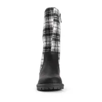 Muk Luks Womens Norway Floro Wedge Heel Dress Boots