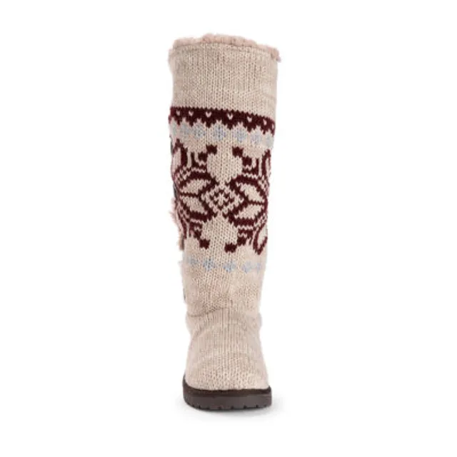 Muk Luks Womens Malena Flat Heel Slouch Boots - JCPenney