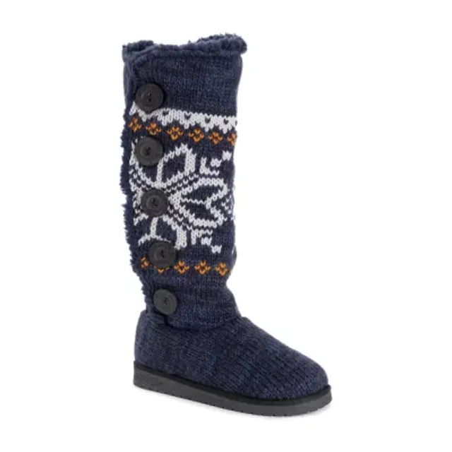 Muk Luks Womens Malena Flat Heel Slouch Boots - JCPenney