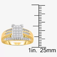 1/2 CT.T.W. Natural Diamond Bridal Ring 10K or 14K Gold