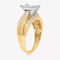 1/2 CT.T.W. Natural Diamond Bridal Ring 10K or 14K Gold