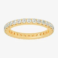 2MM 1 CT. T.W. Natural White Diamond 14K Gold Eternity Wedding Band