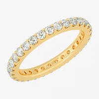 2MM 1 CT. T.W. Natural White Diamond 14K Gold Eternity Wedding Band