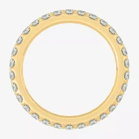 2MM 1 CT. T.W. Natural White Diamond 14K Gold Eternity Wedding Band