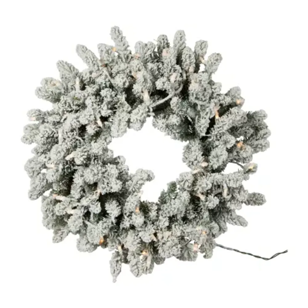 Kurt Adler Incandescent Vail Pine Indoor Outdoor Christmas Wreath