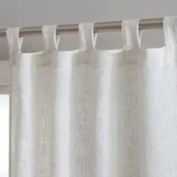 Beatrice Home Fashions Monroe Light-Filtering Tab Top Set of 2 Curtain Panel